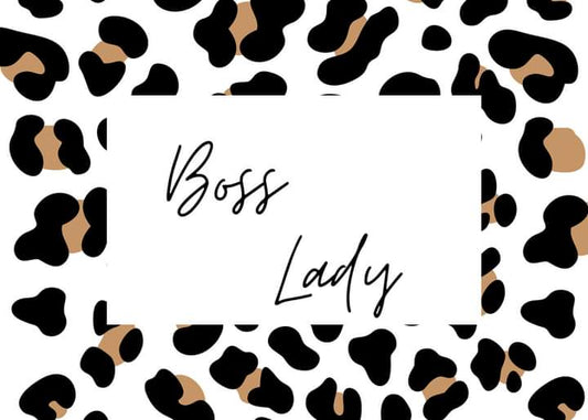 Boss Lady Leopard Print